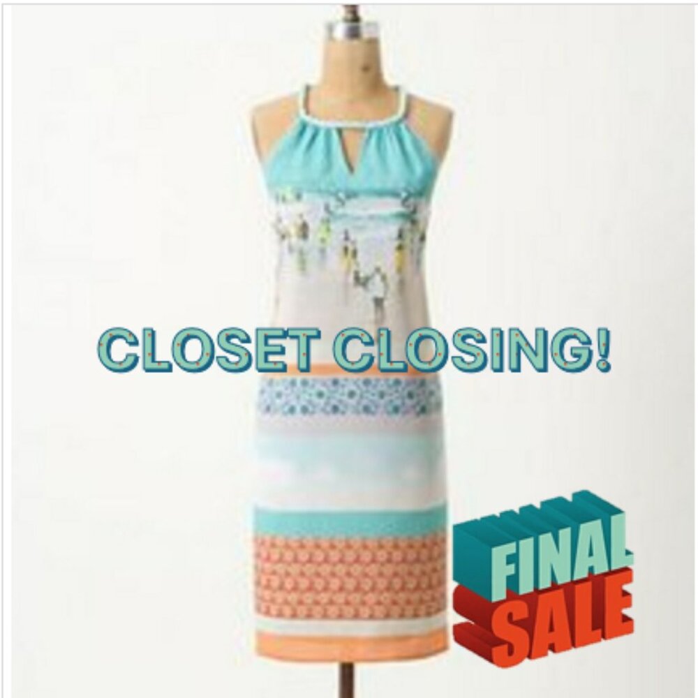 | Anthropologie | Dream Daily Inkjet Beach Dress
